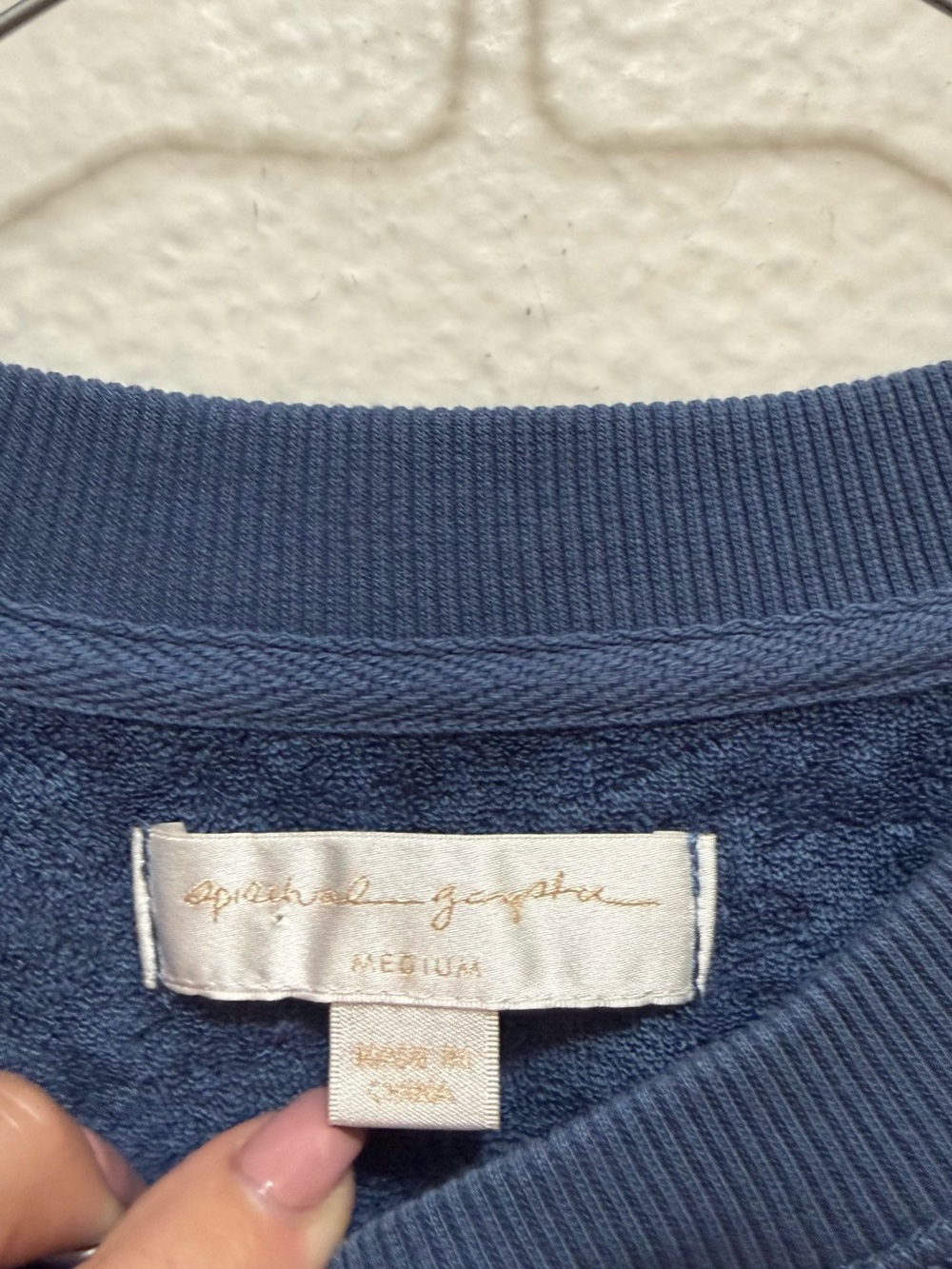 Spiritual Gangster Create Your Karma Yin Yang Sweatshirt Navy M - Picture 3 of 4